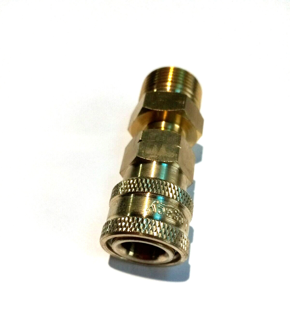 Pressure Washer Shorty Wand M22 x 14mm Male 1/4″ Coupler – Karcher Style Twist