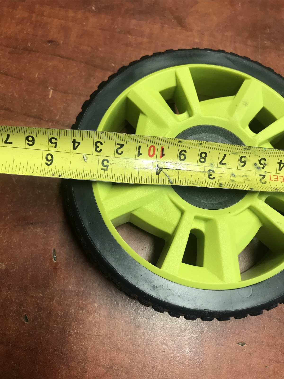 New OEM Part 5-3/4” Wheel Assy For Ryobi RY40PW15 1500PSI 40V Pressure Washer