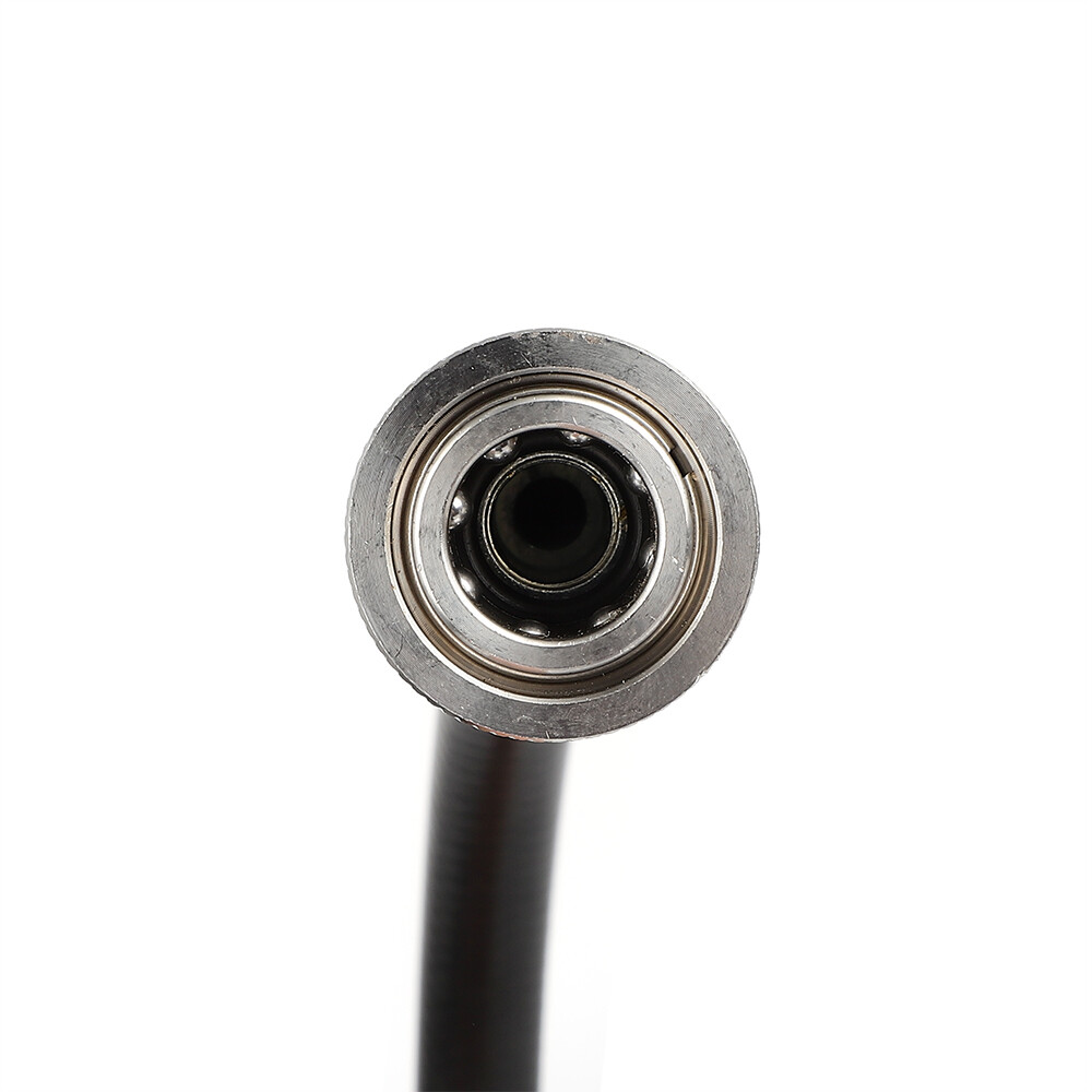 50FT x 3/8″ 5000 psi Hot High Pressure Washer Extension Hose Black Non-Marking