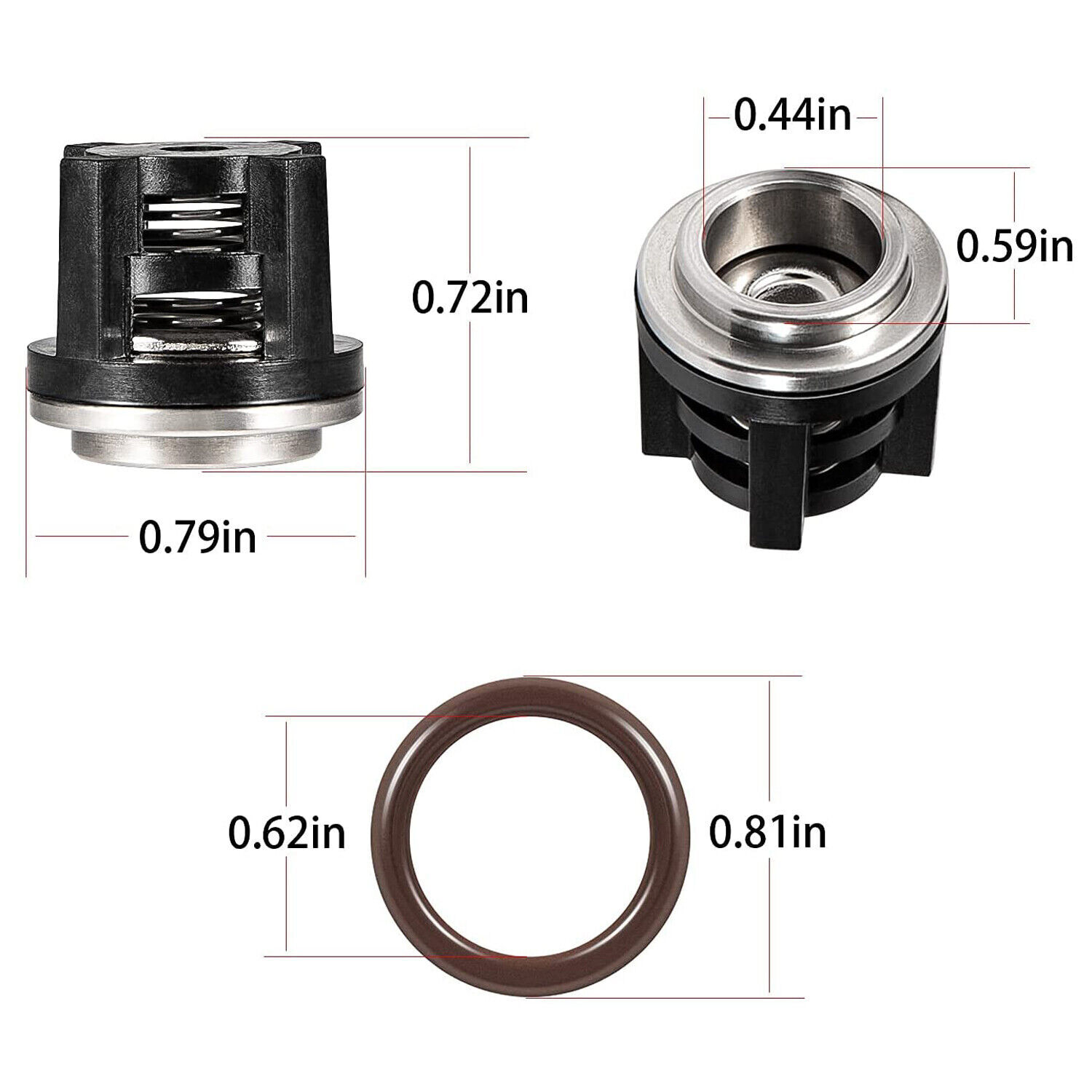 AR1828 Check Valve Kit & AR1857 Packing Kit for Annovi Reverberi Pressure Pumps