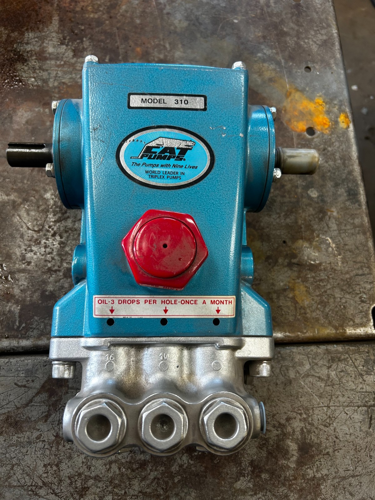CAT Model 310 (2200 PSI / 4 GPM / 950 RPM / 20mm shaft)