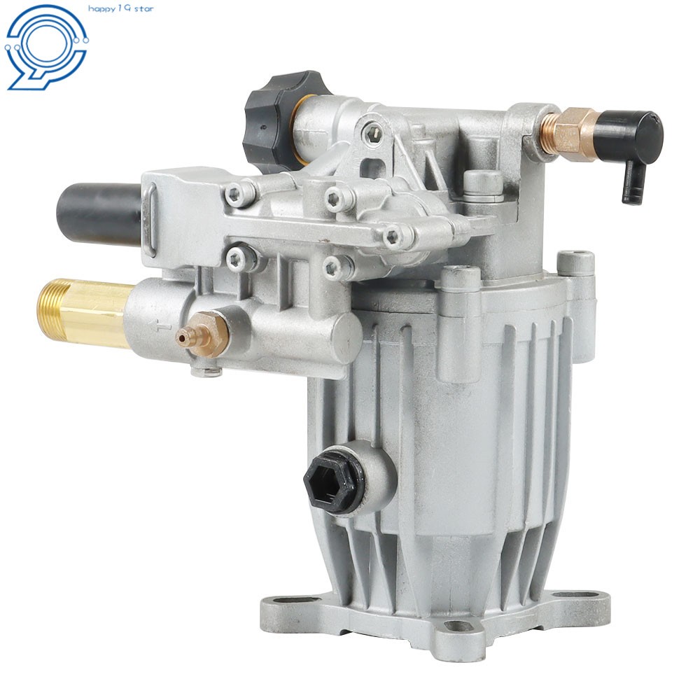 Pressure Washer Pump Horizontal 3/4″ Shaft MAX 3000 PSI,2.5 GPM,Oil Sealed 5.5HP