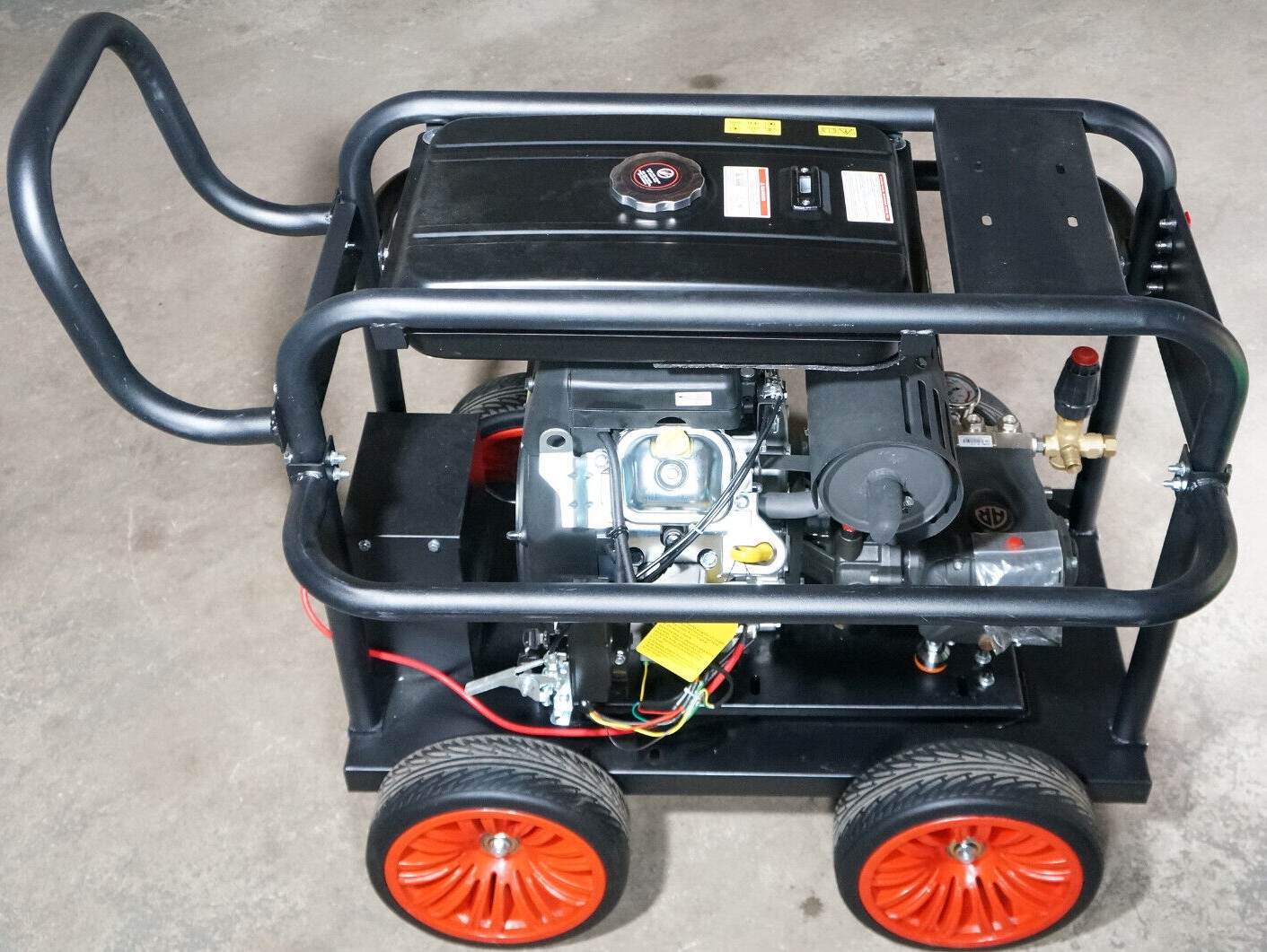 22HP 670CC V-Twin Power Washer 5.5GPM 3500PSI Pressure Cold Water
