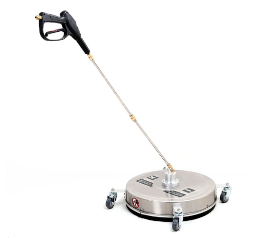 Stainless Steel Pressure Washer Quickly Connected To The Gas-electric Washer