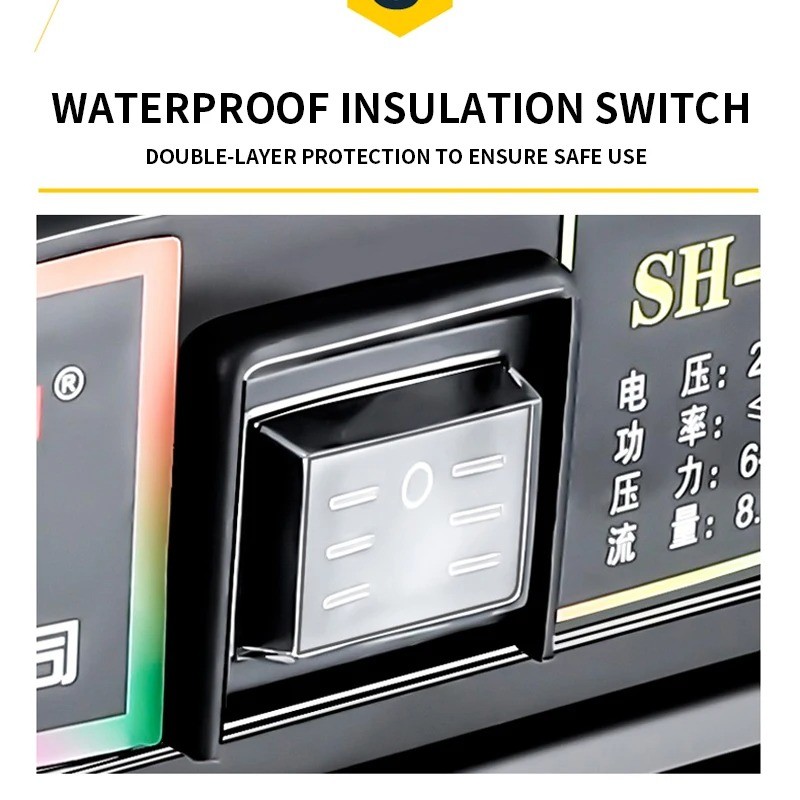 High-pressure Car Wash Machine Fully Automatic Water Gun Cleaning Machine 220v