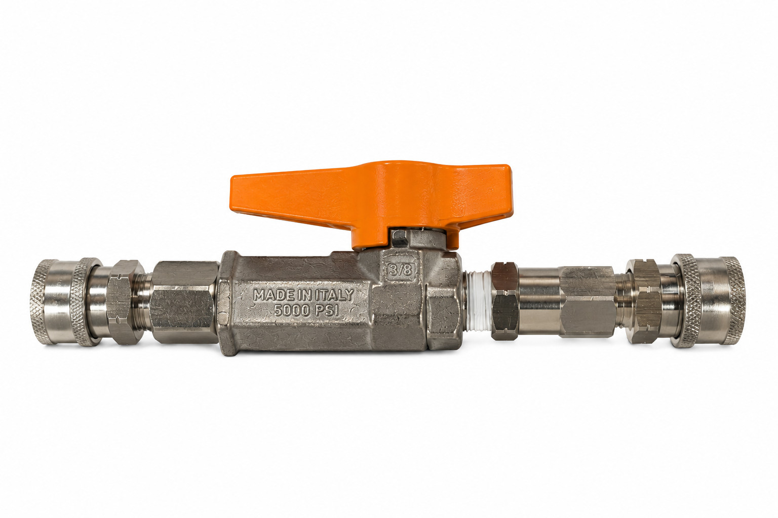 BE Centurion 3/8″ Ball Valve DN10 5000 PSI Mosmatic Softwash Pressure Wash Assy