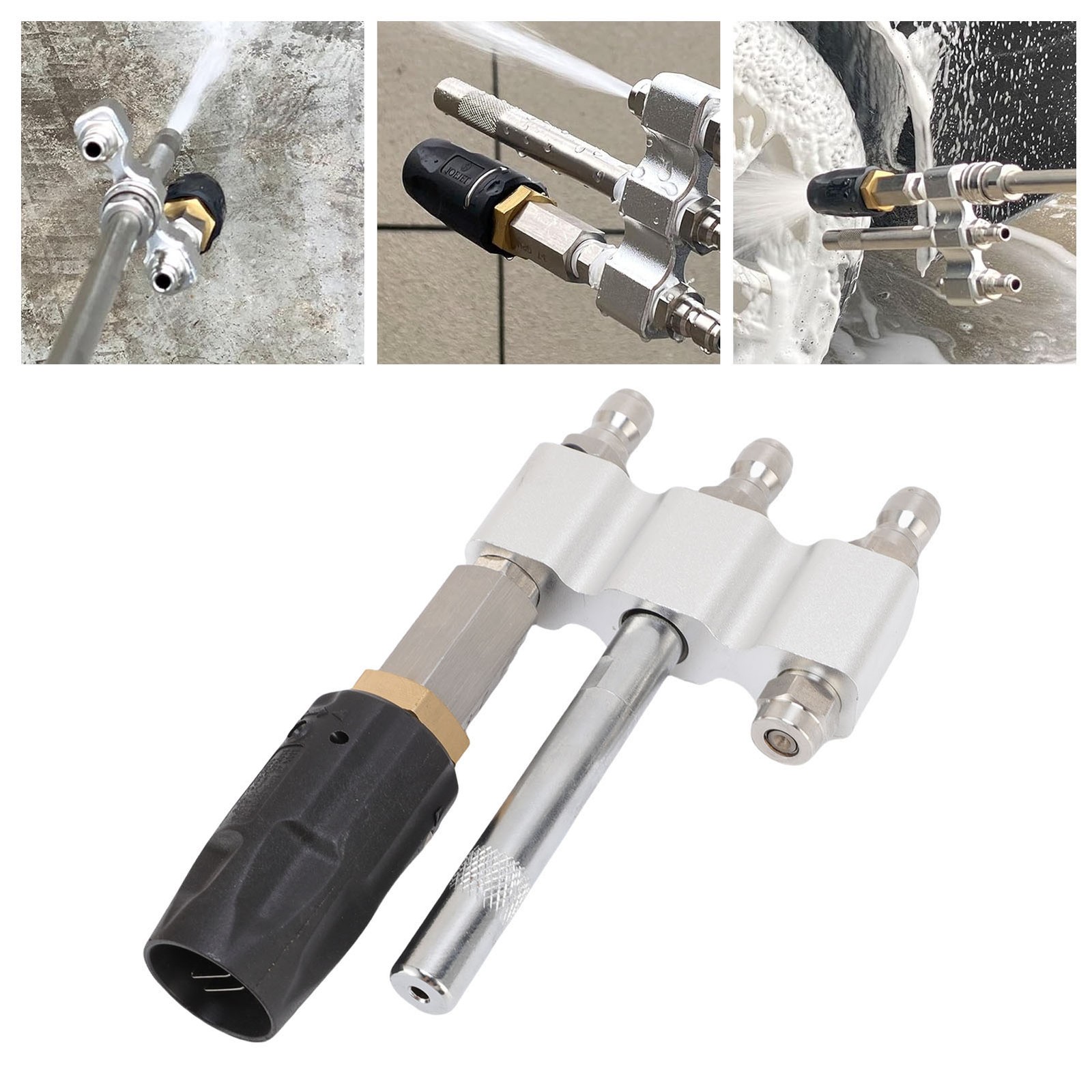 M5 Twist Nozzle Fit For Pressure Washer Long Tip 1/4in Quick