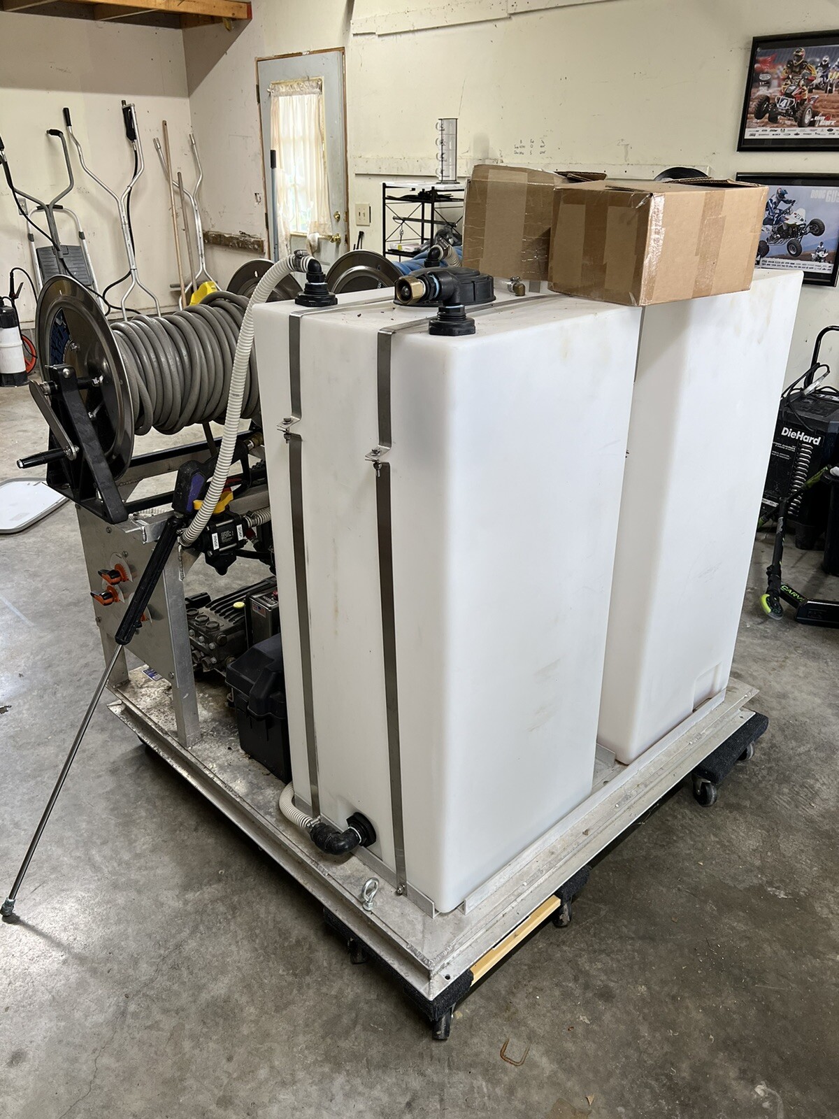 Pressure Washing Skid