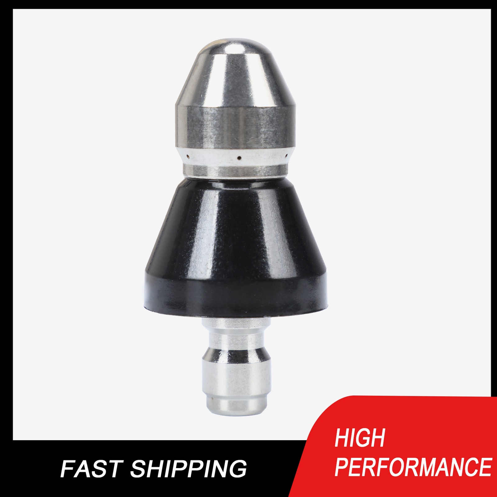 Stainless Steel Sewer Jetter Nozzle Pressure Washer Drain Cleaning Nozzles Tips