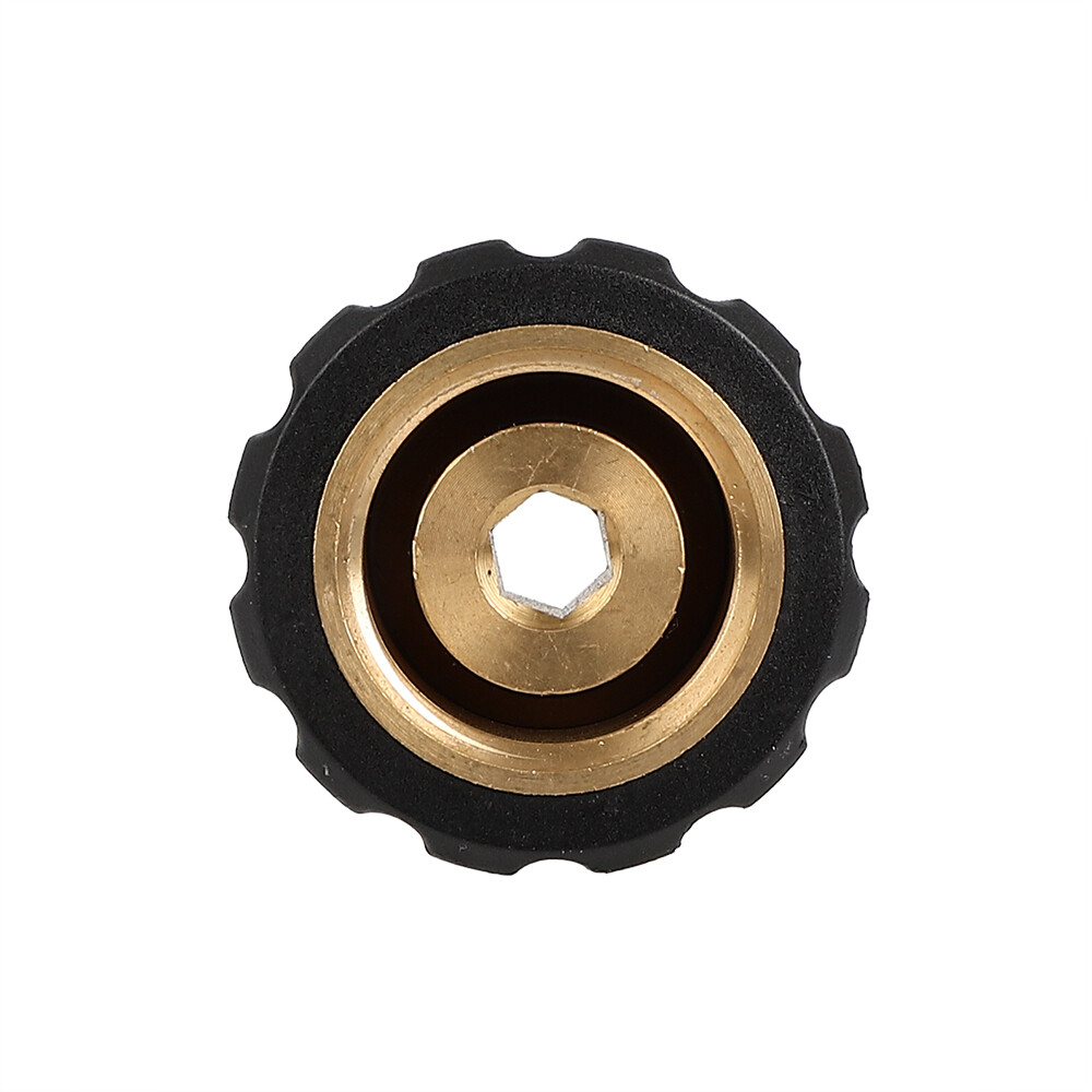 1/4″ Quick Connect w/ M22-15mm Outlet Pressure Washer Gun Hose Connector Adapter