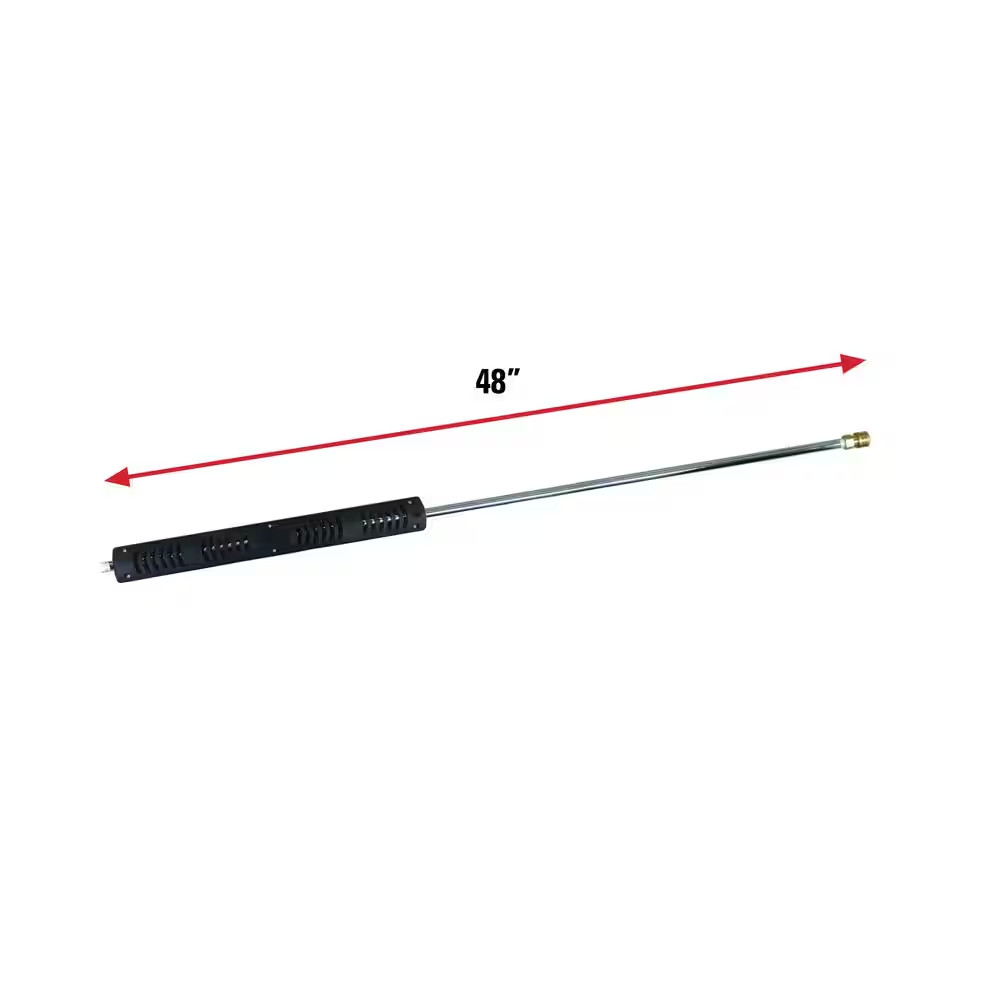 Universal 48 In. Insulated Extension Spray Wand with MNPT Inlet Connection for H