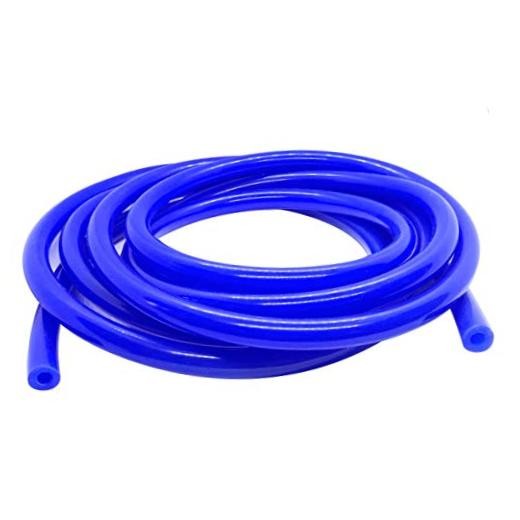 Silicone Vacuum Hose Tube Line Universal 5/16″ (8mm) 5/16 (8mm) ID, 10 ft Blue