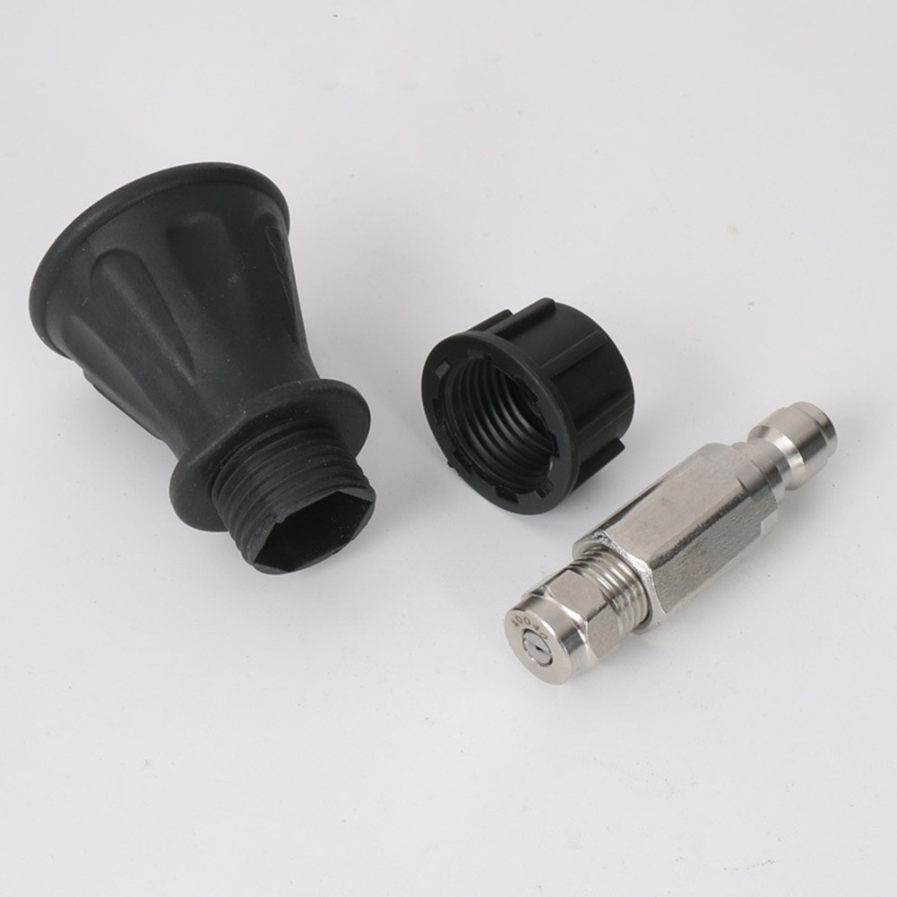 Stainless Steel Pressure Washer Nozzles with Rubber 25 Degree 40 Degree