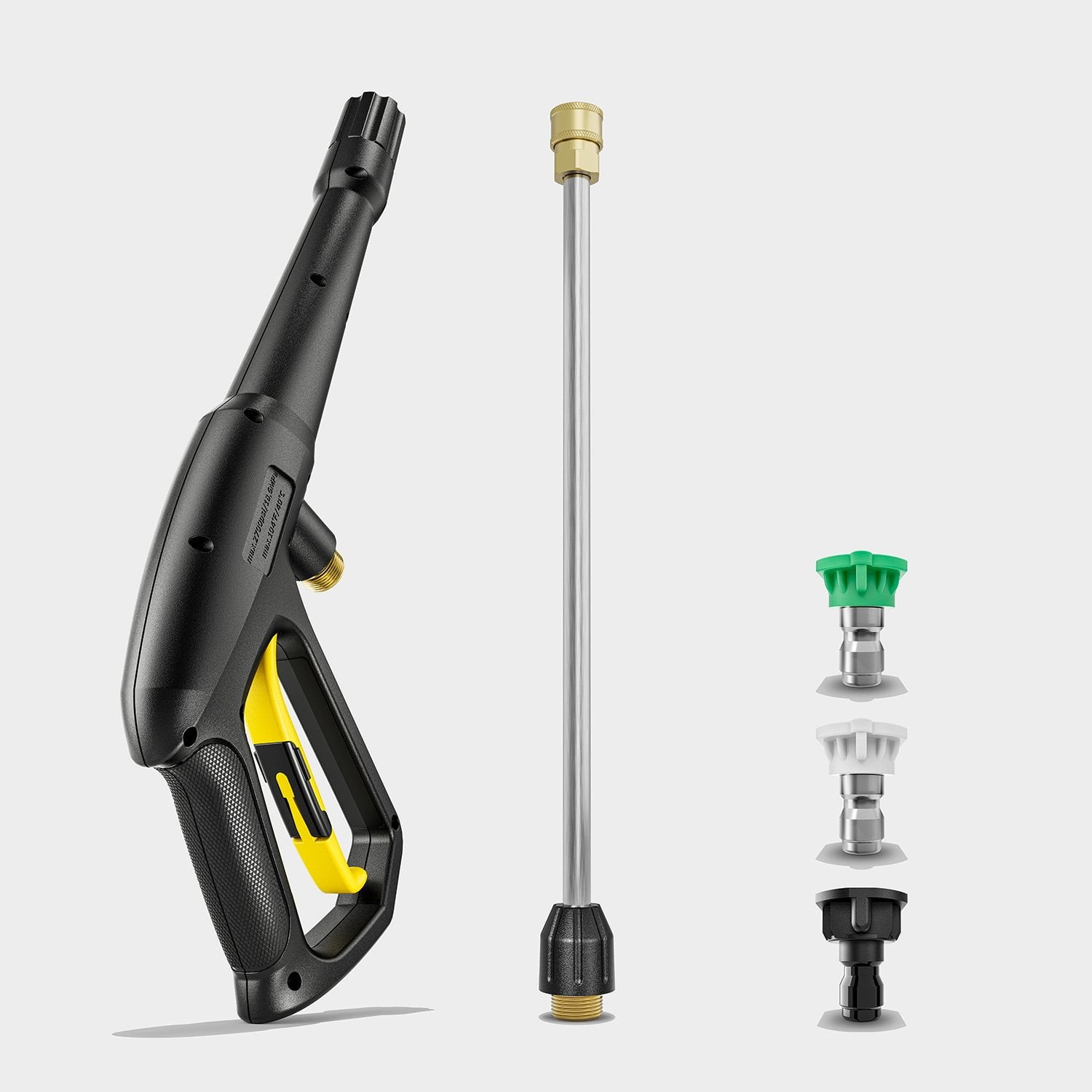 Karche K 3 Horizontal FC 1700 PSI Portable Electric Pressure Washer Foam Cannon