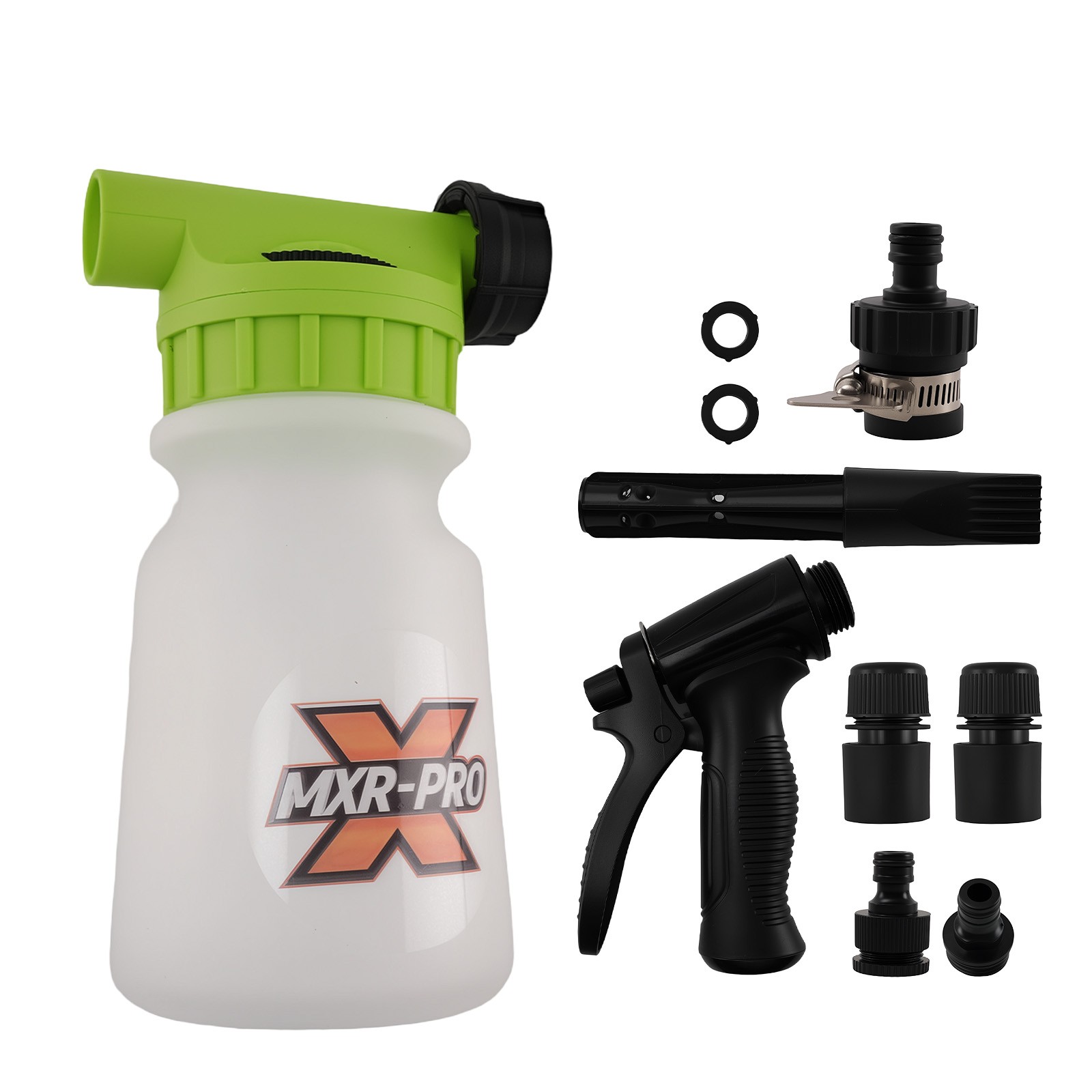 1L Foam Cannon Foam Gun for Car Wash Hose 3/4′ Thread Quick Release Spray