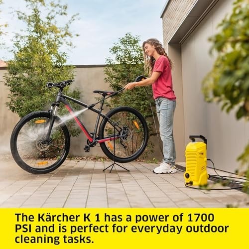 High-Performance Pressure Washer 1700 PSI, 1.45 GPM, Trigger Gun & Vario Wand –