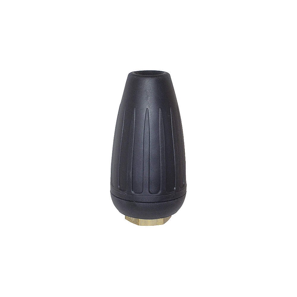 GRAINGER APPROVED ROTOJET400-10 Turbo Nozzle,Brass,5800 psi,Size 10 35HX58