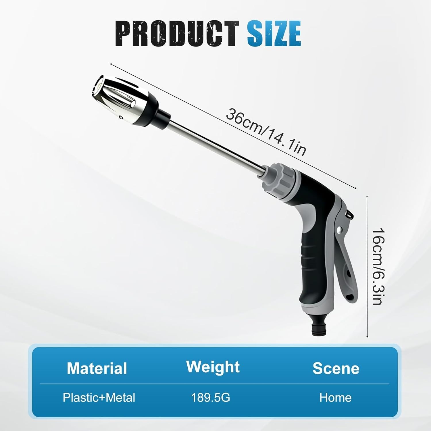 2026 Pressure Washer Wand – Multifunctional, 360° Rotating, 3 Spray Modes, 1 Set