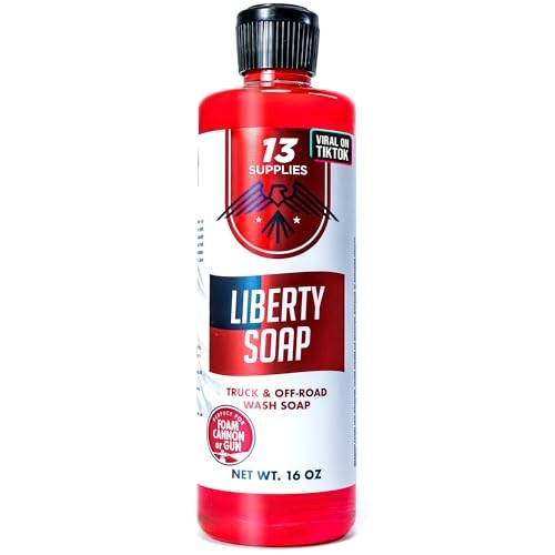 Liberty Foaming Car Wash Soap for Foam Cannon – pH Neutral Car Shampoo for Car