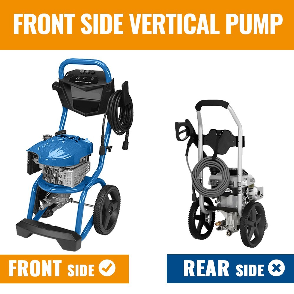YAMATIC 7/8″ Shaft Vertical Pressure Washer Pump 3100 PSI Replacement Pump