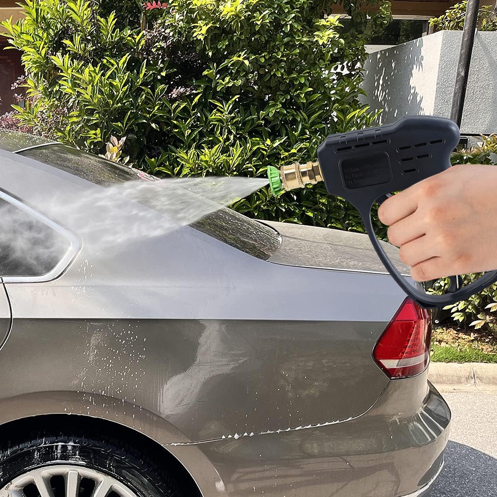 5000PSI Short High Pressure Washer Gun Car Wash w/ Swivel Water Handle 3/8″ Male