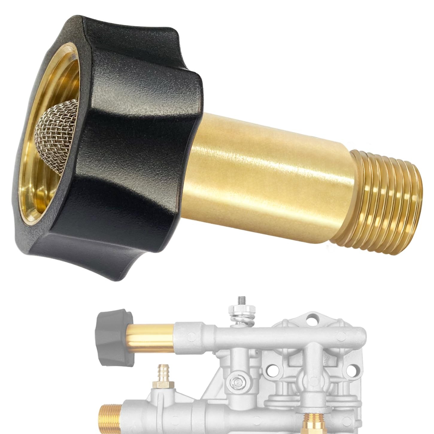 7110166 Pressure Washer Pumps Water Inlet Fitting with Simpson Pressure Washe…