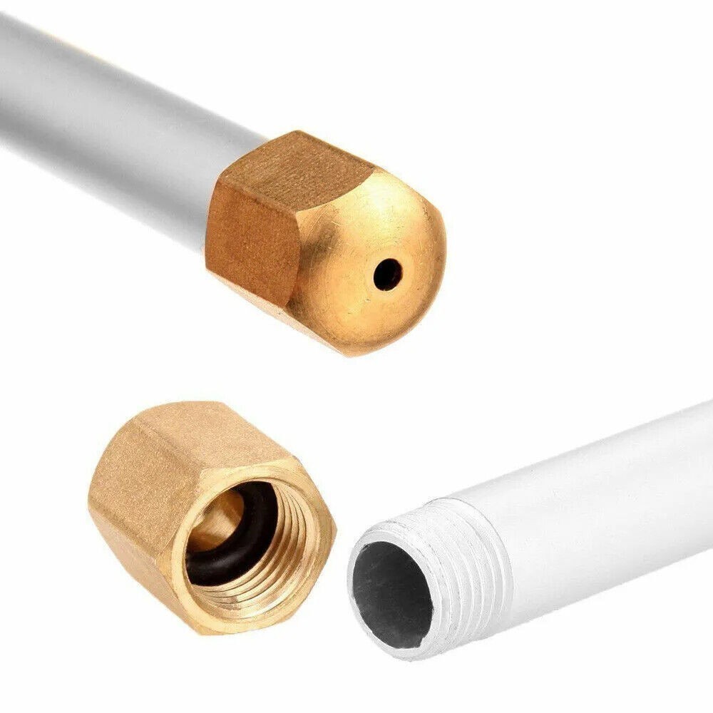 lHigh Pressure Power Washer Spray Gun Wand Lance Quick Nozzle Tips Hose Kit New