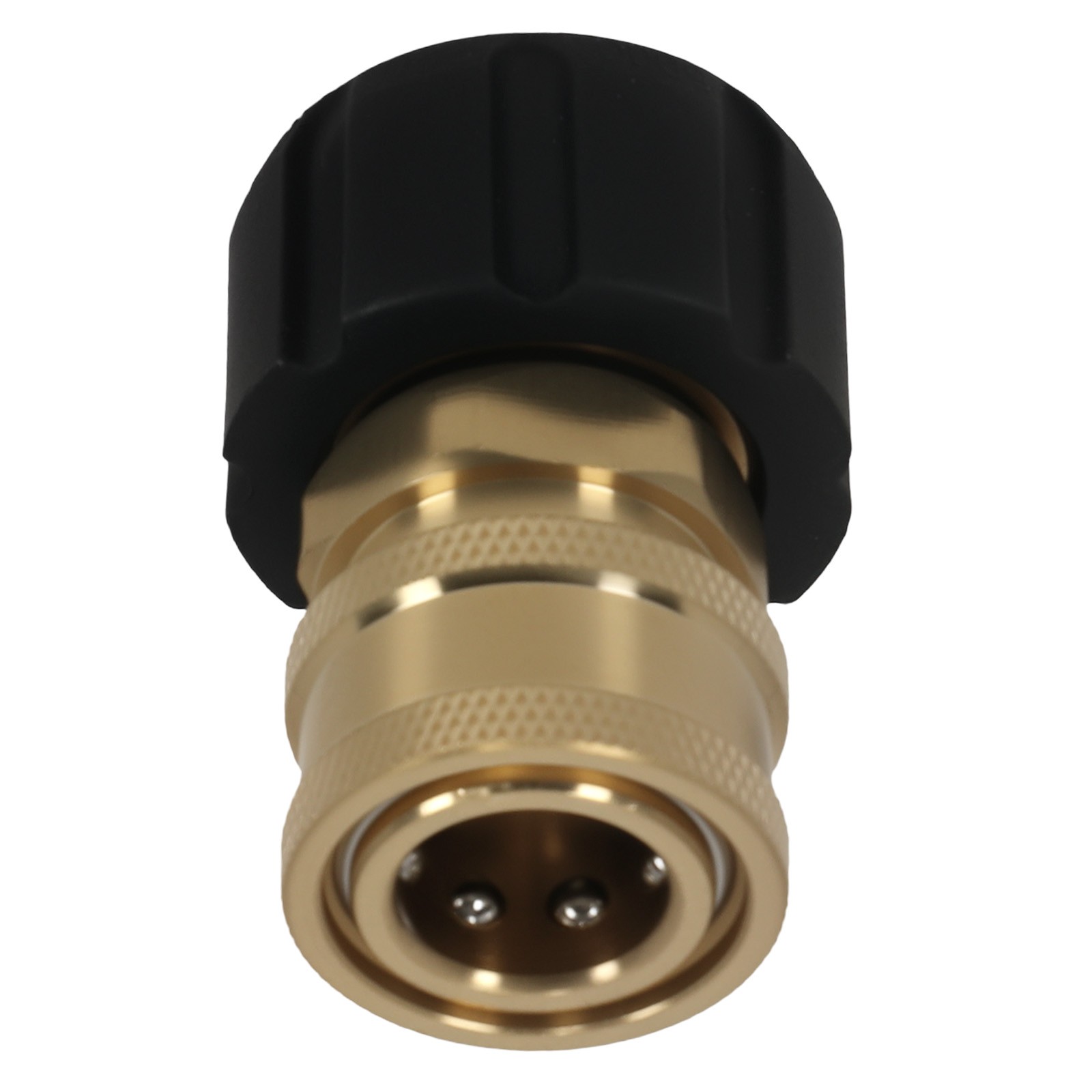 Brass Pressure Washer Adapter M22 14mm Female to 3/8″ Quick Connect 5000 PSI