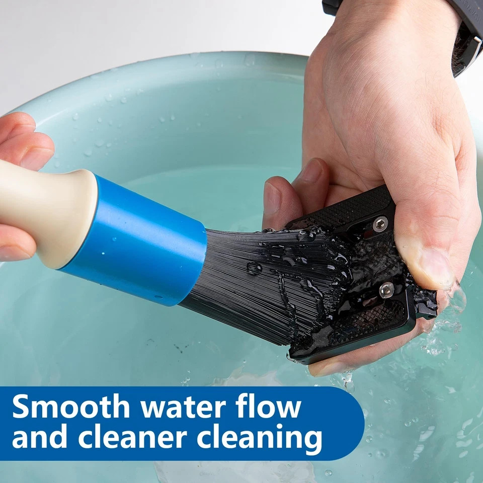 Flow-Thru Parts Washer Brush Parts Cleaning Brush(3.6 Ounce10.62 Inch) with 28