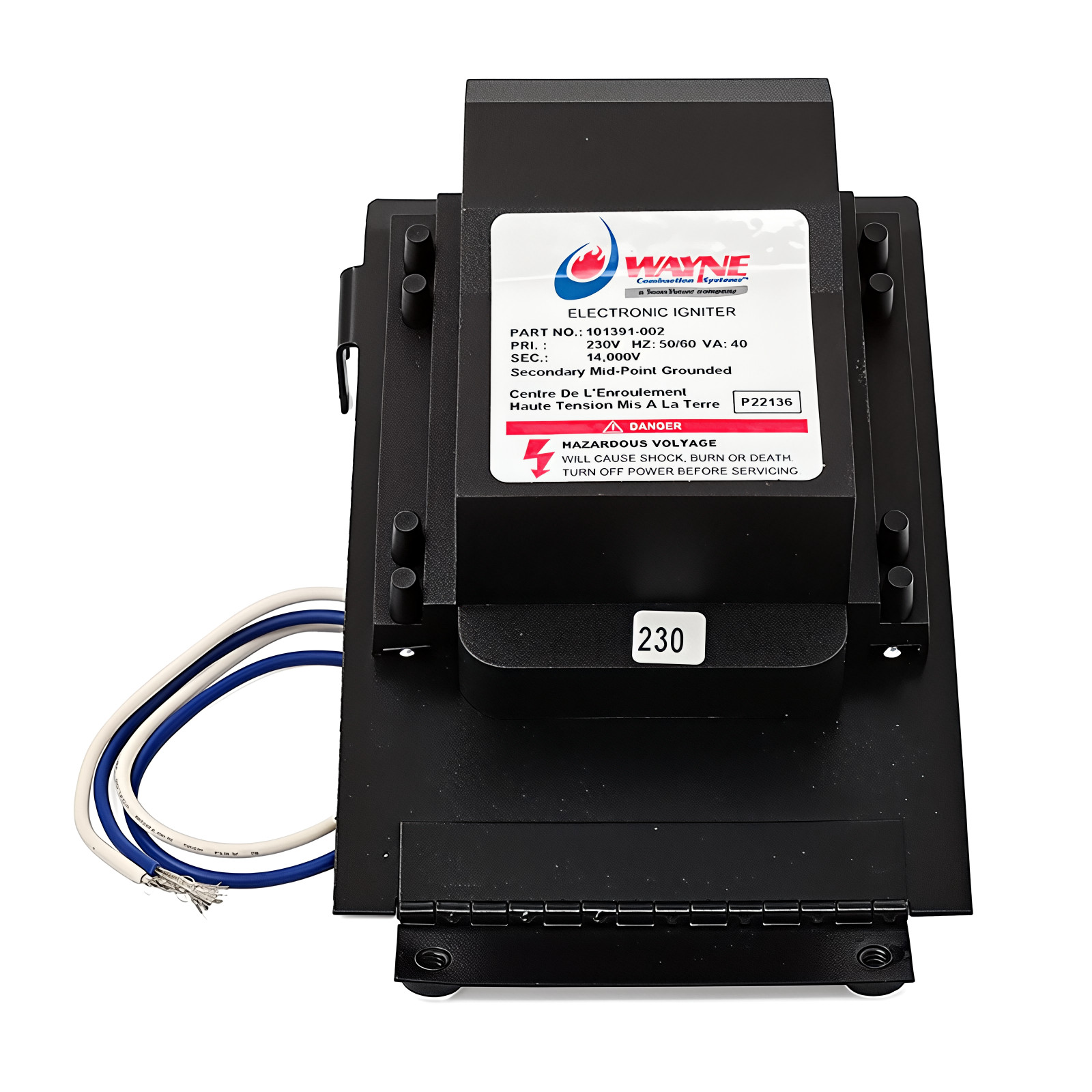 Wayne “M” Ignitor Assembly 101391-SERM, 230V