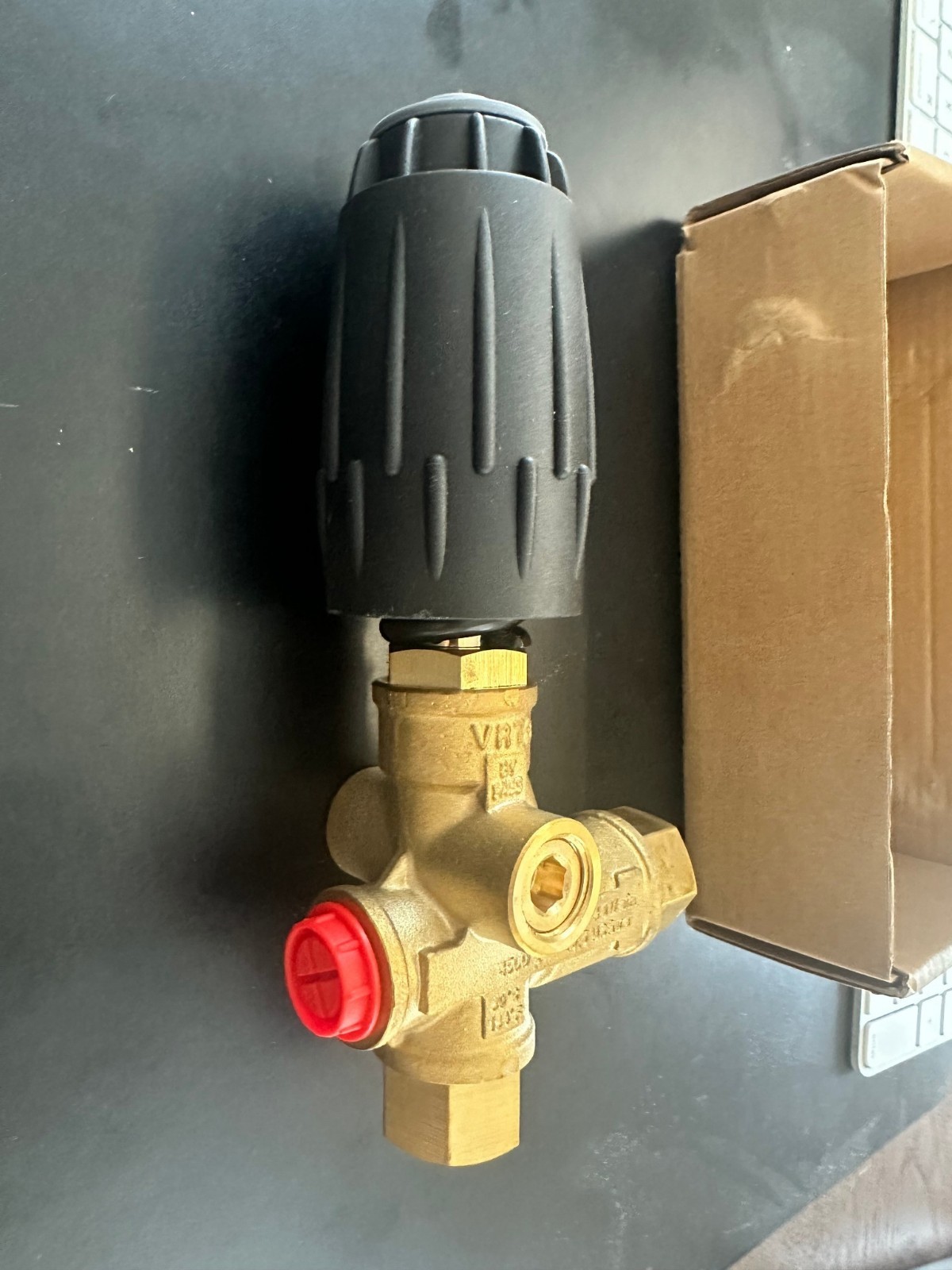 AR VRT3-310 Unloader Valve Black Spring 4500 PSI 10.5 GPM Brass New Open Box
