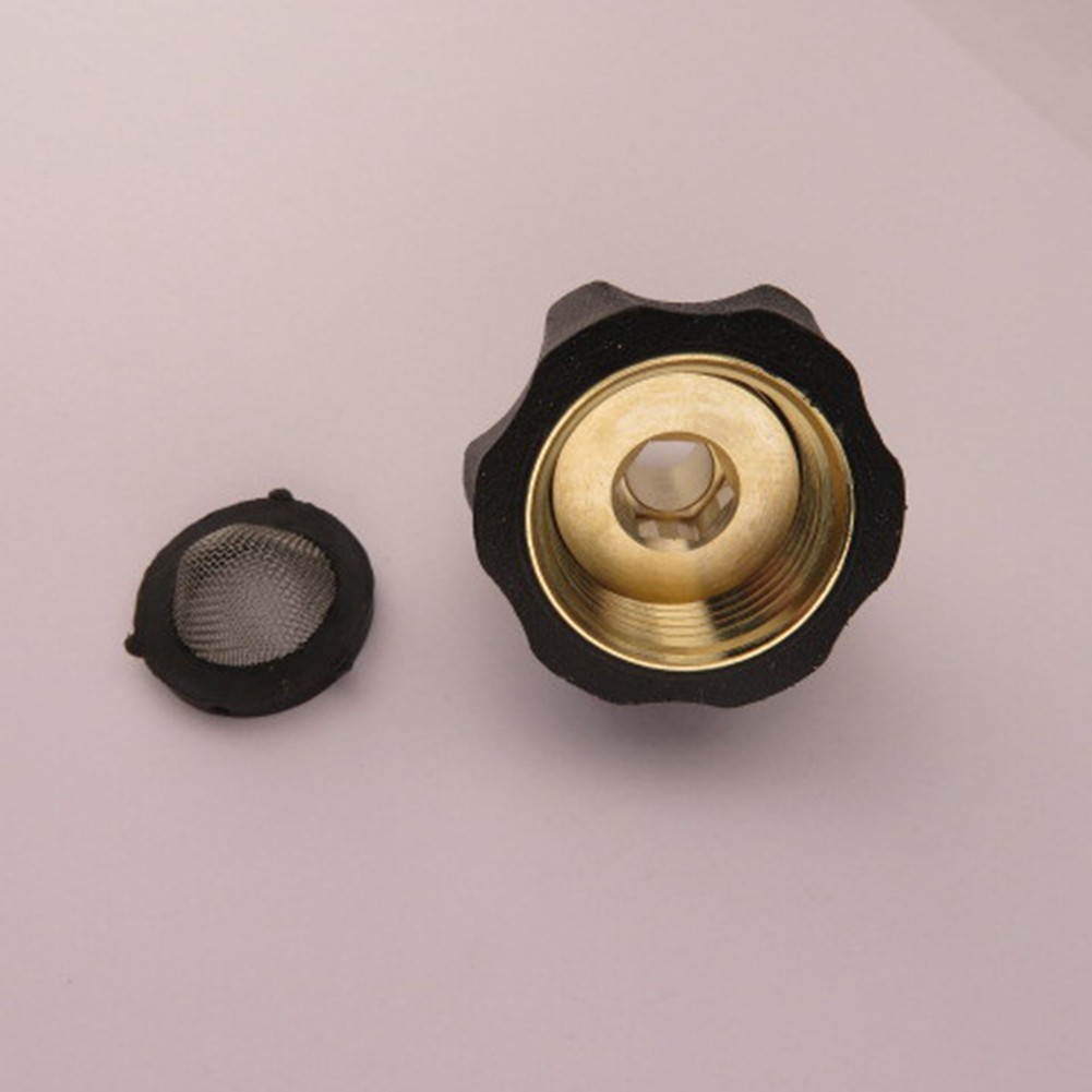 Anodized Aluminum Water Inlet Fitting for Pressure Washing Applications