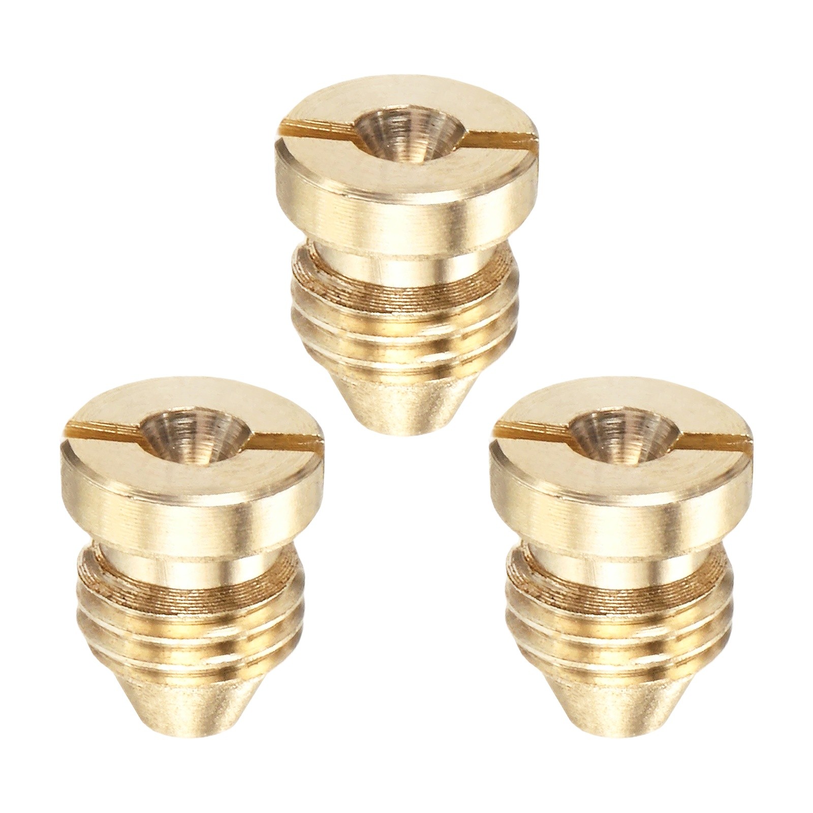 3-Pack 0.8 mm Brass Foam Cannon Orifice Nozzle Tips Washer Replacement Nozzles