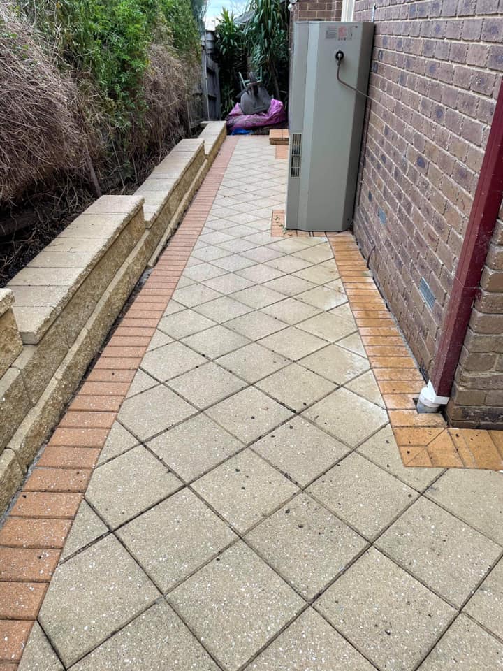 After-High Pressure Cleaning