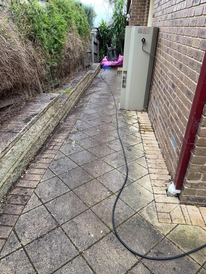 Before-High Pressure Cleaning