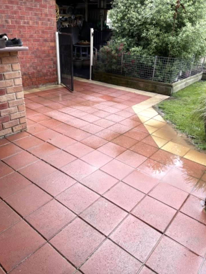 After-High Pressure Cleaning