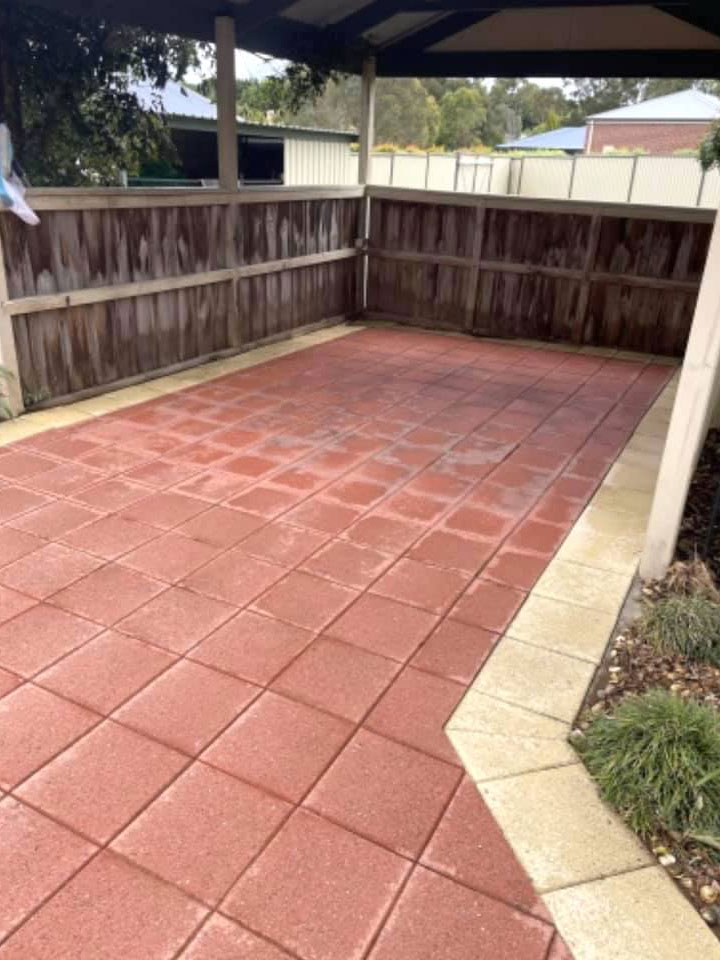 After-High Pressure Cleaning