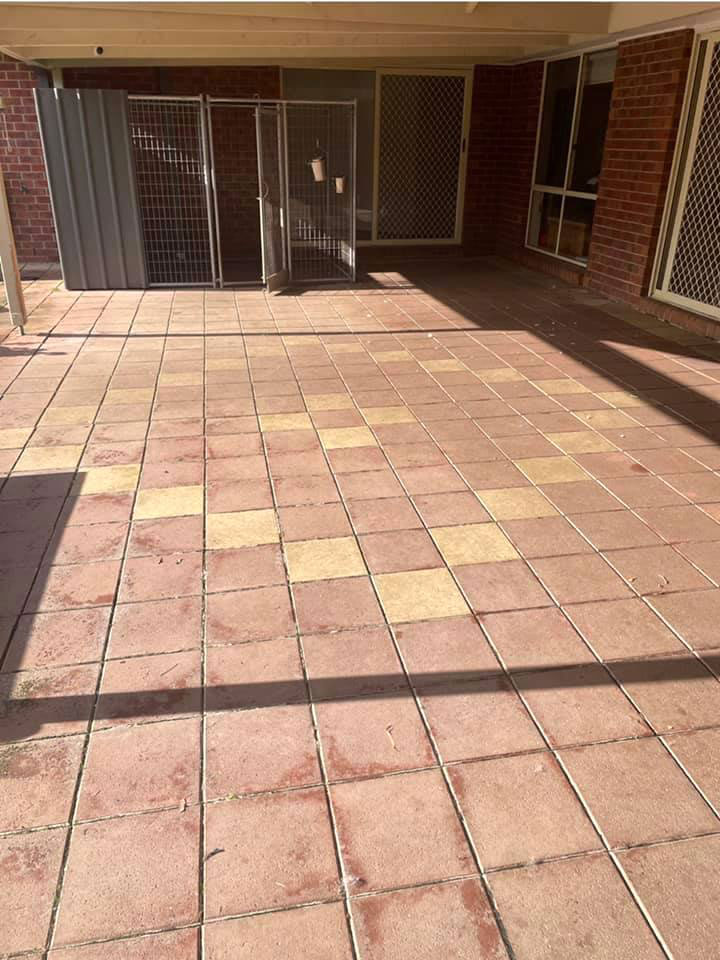 Before-High Pressure Cleaning