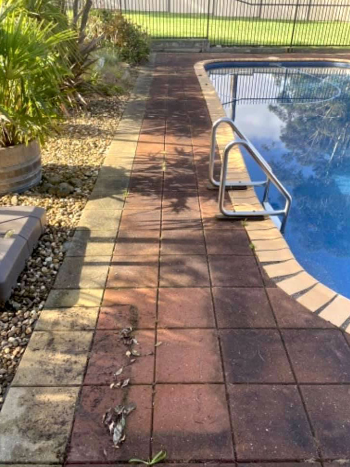 Before-High Pressure Cleaning