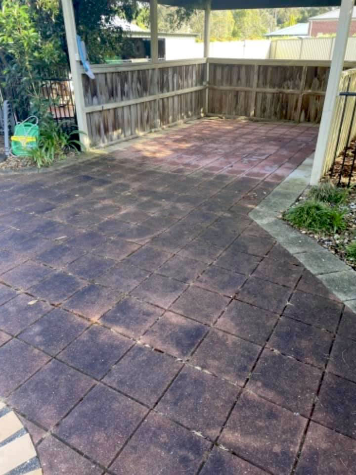 Before-High Pressure Cleaning