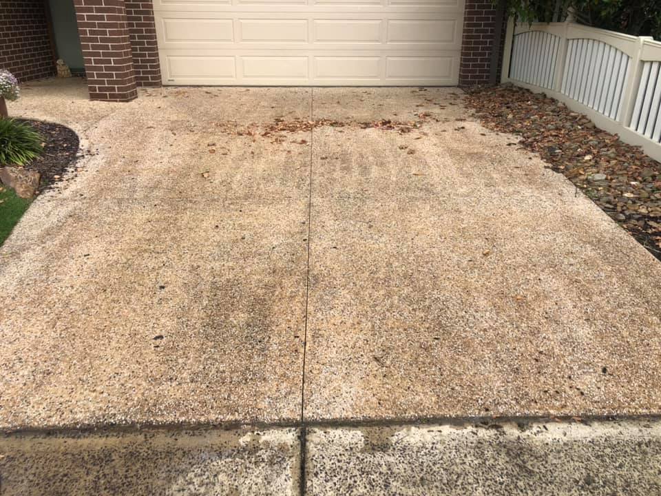 Before-High Pressure Cleaning