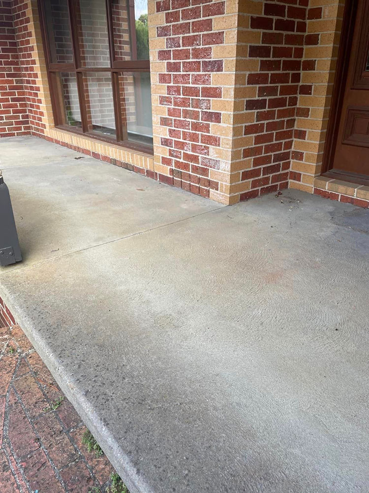 Before-Concrete Cleaning & Sealing